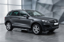 Volkswagen Touareg 2010-2018 Side Steps Sunrise (2 pcs, aluminum) photo 1