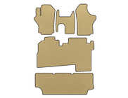 Hyundai H200, H1, Starex 1998-2007 EVA Floor Mats (2004-2007, 3 Rows, 8-Seater, Beige) photo 1