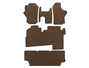Hyundai H200, H1, Starex 1998-2007 EVA Floor Mats (2004-2007, 3 Rows, 8-Seater, Brown) photo 1