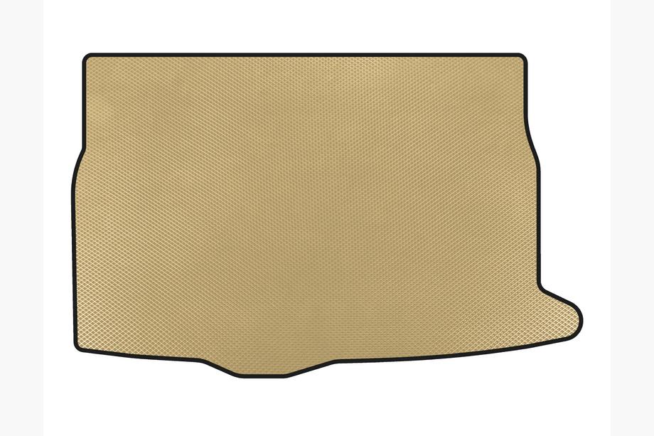 Hyundai Veloster 2011-2017 EVA Trunk Mat (Beige) Image