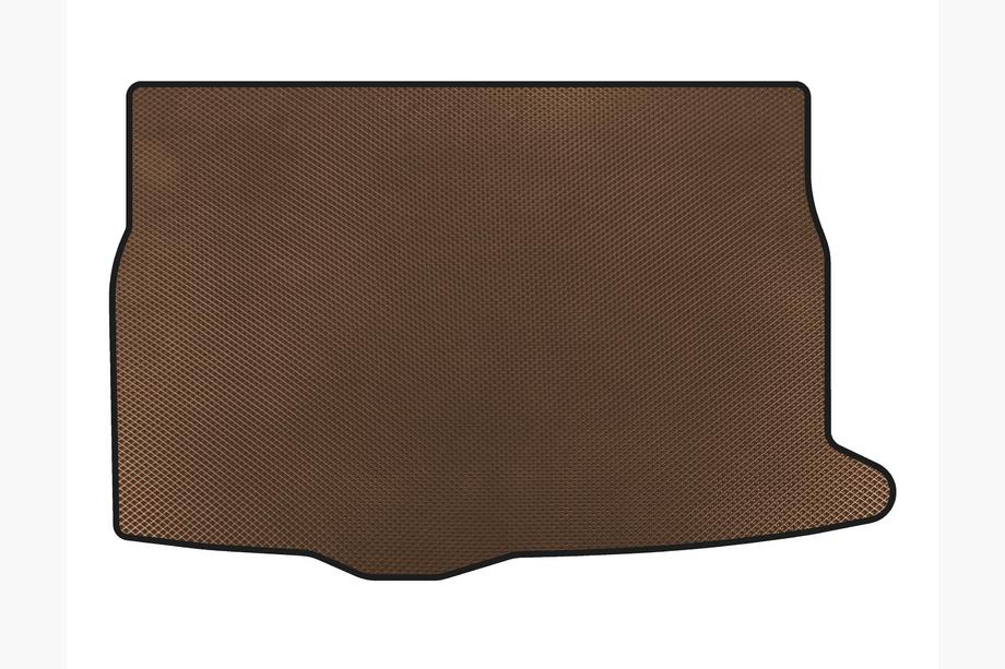 Hyundai Veloster 2011-2017 EVA Trunk Mat (Brown) Image