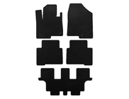 Hyundai Santa Fe 4 2018-2023 EVA Floor Mats (3 Rows, for Grand, Black) photo 1