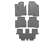 Hyundai Santa Fe 4 2018-2023 EVA Floor Mats (3 Rows, for Grand, Gray) photo 1