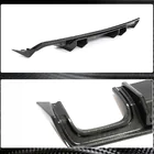 Dodge Challenger 2008-2023 Rear Bumper Diffuser (2015-2023, Carbon) photo 3