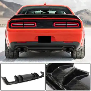 Rear Bumper Diffuser (2015-2023, Carbon) photo 1