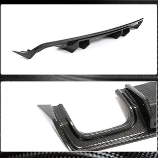 Rear Bumper Diffuser (2015-2023, Carbon) photo 3