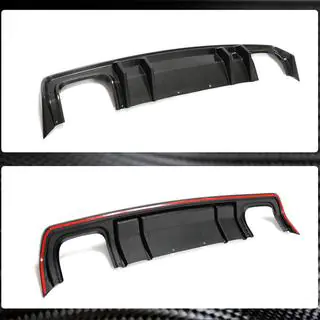 Rear Bumper Diffuser (2015-2023, Carbon) photo 4