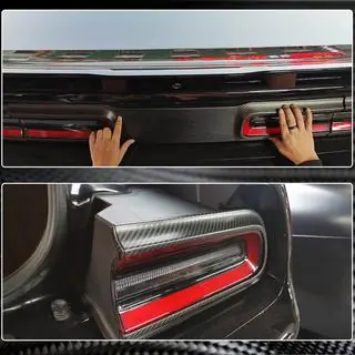 Trunk Lid Cover (2015-2023, Carbon) photo 3