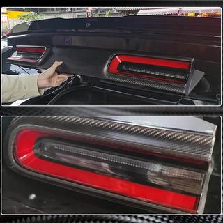 Trunk Lid Cover (2015-2023, Carbon) photo 4
