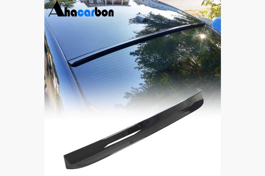 Dodge Charger 2010-2023 Rear Window Spoiler Visor (2015-2023, Plastic) Image