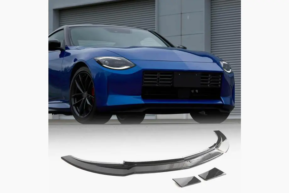 Nissan 400Z 2022- Front Bumper Lip Spoiler (Carbon) Image