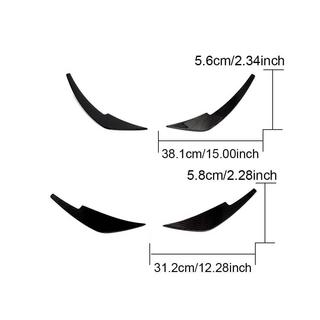 Front bumper lip (Carbon) photo 4