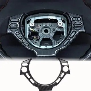 Steering Wheel Trim (2009-2015, Carbon)