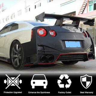 Rear Bumper Diffuser (2009-2015, Carbon) photo 3