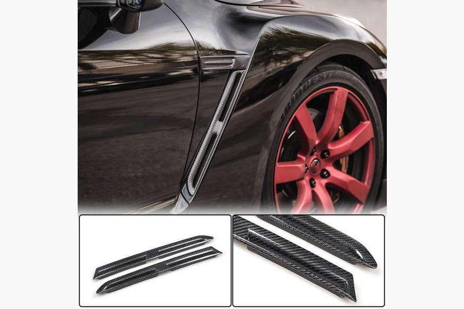 Nissan GT-R 2008-2025 Carbon Front Fender Covers (2009-2015) Image
