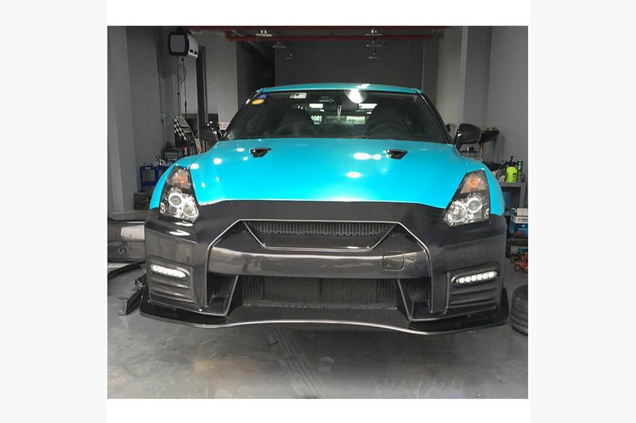 Nissan GT-R 2008-2025 Front Bumper (2009-2015, Carbon) Photo 3