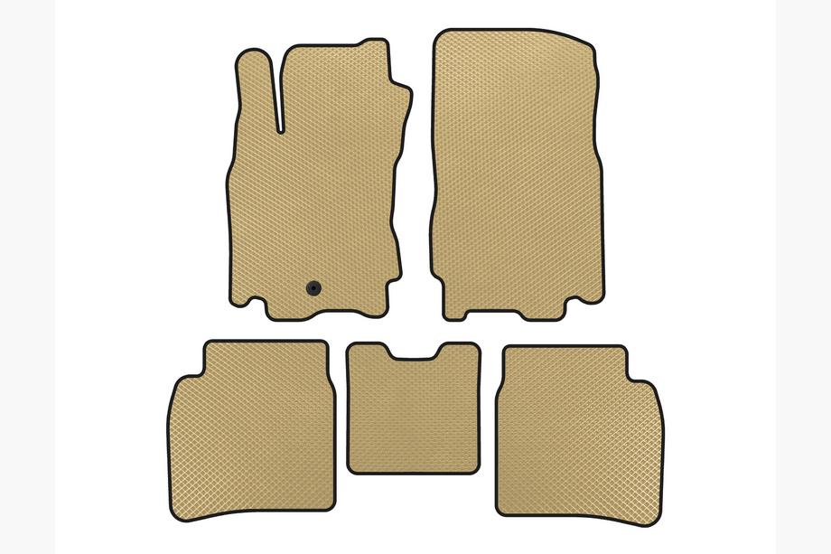 Nissan Note 2004-2012 EVA Floor Mats (Beige) Image