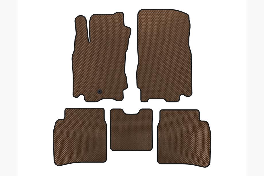 Nissan Note 2004-2012 EVA Floor Mats (Brown) Image