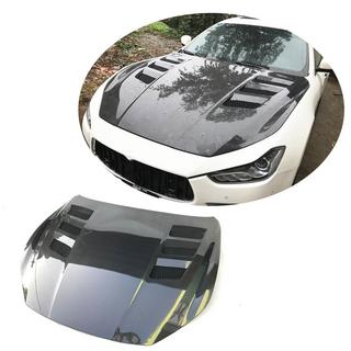 Hood (2014-2020, Carbon) Maserati Ghibli 2013-2023 photo 1
