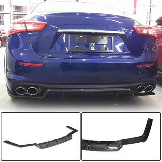 Rear Bumper Diffuser (for Base 2018-2020, Carbon) Maserati Ghibli 2013-2023 photo 1