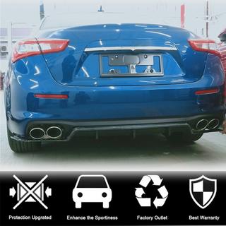 Rear Bumper Diffuser (for Base 2018-2020, Carbon) Maserati Ghibli 2013-2023 photo 2