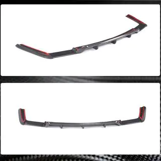 Rear Bumper Diffuser (for Base 2018-2020, Carbon) photo 3