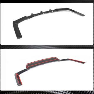 Rear Bumper Diffuser (for Base 2018-2020, Carbon) Maserati Ghibli 2013-2023 photo 4