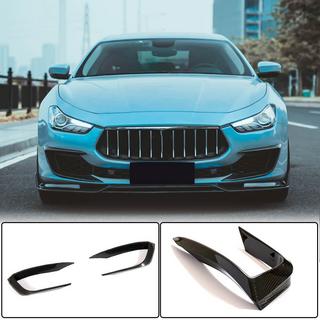 Carbon Front Bumper Covers (for Base 2018-2020) Maserati Ghibli 2013-2023 photo 1
