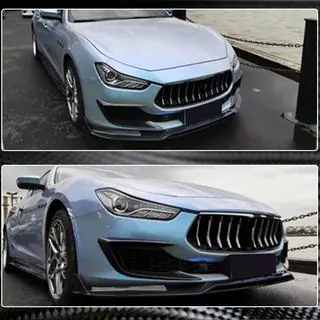 Carbon Front Bumper Covers (for Base 2018-2020) Maserati Ghibli 2013-2023 photo 4
