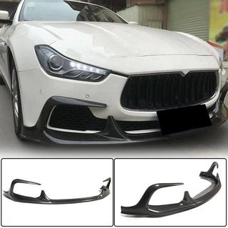 Front Bumper Lip V1 (for Base/S/S Q4 2013-2017, Carbon) photo 1