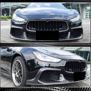 Front Bumper Lip V1 (for Base/S/S Q4 2013-2017, Carbon) photo 3