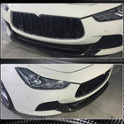 Maserati Ghibli 2013-2023 Front Bumper Lip V2 for Base/S/S Q4 2013-2017 Carbon photo 5