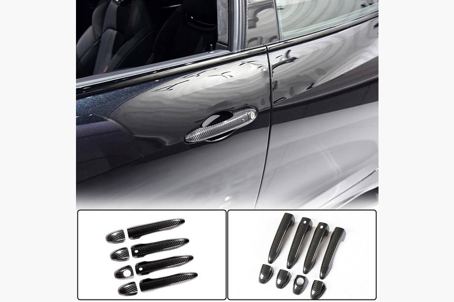 Maserati Ghibli 2013-2023 Carbon Door Handle Covers Image