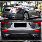 Maserati Ghibli 2013-2023 Rear Bumper Diffuser (for Base/S/S Q4 2014-2017, Carbon) photo 5