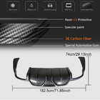 Maserati Ghibli 2013-2023 Rear Bumper Diffuser (for Base/S/S Q4 2014-2017, Carbon) photo 6
