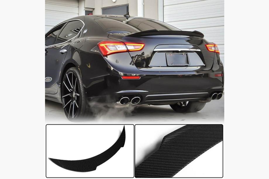 Maserati Ghibli 2013-2023 Spoiler V3 (Carbon) Image