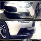 Maserati Ghibli 2013-2023 Front Bumper Lip V3 for Base/S/S Q4 2013-2017, Carbon photo 3