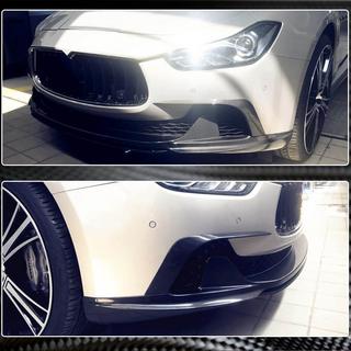 Front Bumper Lip V3 for Base/S/S Q4 2013-2017, Carbon photo 3