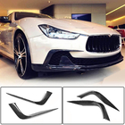 Maserati Ghibli 2013-2023 Carbon Front Bumper Covers (for Base/S/S Q4 2013-2017) photo 1