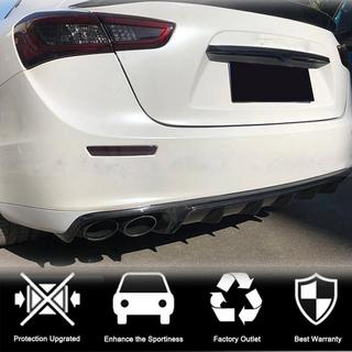 Rear Bumper Diffuser (for Base/S/S Q4 2013-2017, Carbon) Maserati Ghibli 2013-2023 photo 2