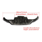 Maserati GranTurismo 2007-2019 Rear Bumper Diffuser (2007-2013, Carbon) photo 5