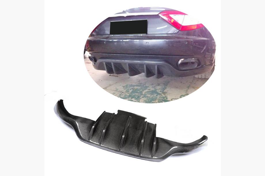Maserati GranTurismo 2007-2019 Rear Bumper Diffuser (2007-2013, Carbon) Image