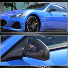 Maserati GranTurismo 2007-2019 Mirror Covers (Carbon) photo 4