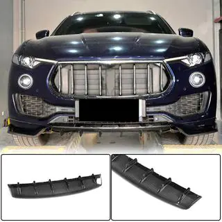 Front Bumper Lip V1 Add-on (for Base/S, Carbon) Maserati Levante 2016- photo 1