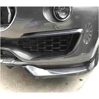 Carbon Front Bumper Flaps (for Base/S) Maserati Levante 2016- photo 2