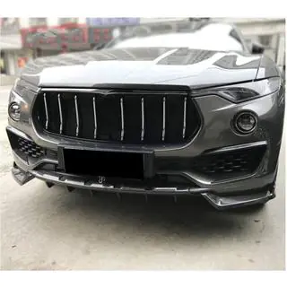 Carbon Front Bumper Flaps (for Base/S) Maserati Levante 2016- photo 3