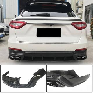 Rear Bumper Diffuser V1 (for Base/S, Carbon) Maserati Levante 2016- photo 1