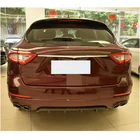 Maserati Levante 2016- Rear Bumper Diffuser V2 (for Base/S, Carbon) photo 3