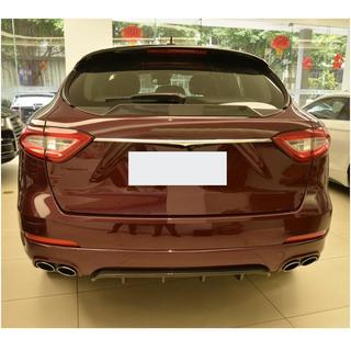 Rear Bumper Diffuser V2 (for Base/S, Carbon) Maserati Levante 2016- photo 3