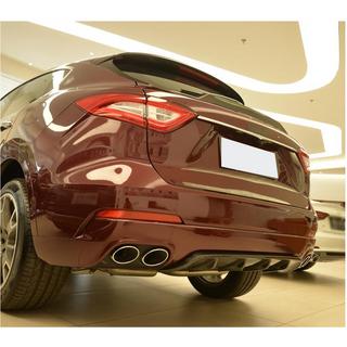 Rear Bumper Diffuser V2 (for Base/S, Carbon) Maserati Levante 2016- photo 4